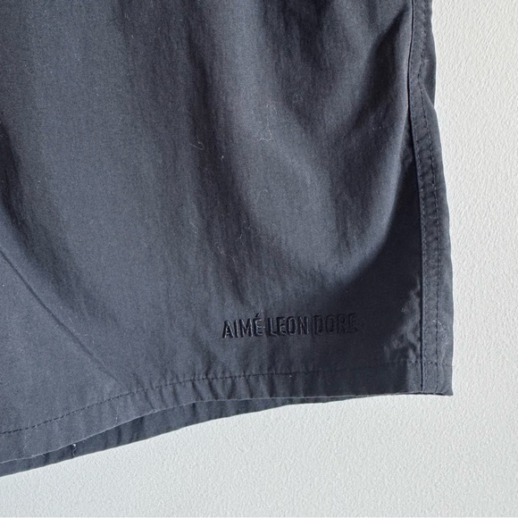 Aime Leon Dore Black Athletic Shorts - Picture 3 of 7